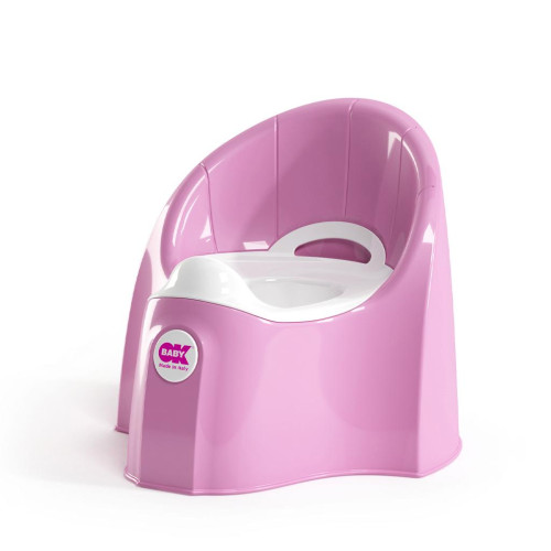 OK BABY Nočník ergonomický Pasha s vyjímatelnou nádobou Pink OK BABY Nočník ergonomický Pasha s vyjímatelnou nádobou Pink