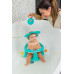 OK BABY Sedadlo do vany protiskluzové Flipper Evolution s přísavkami 6–15m Sky blue OK BABY Sedadlo do vany protiskluzové Flipper Evolution s přísavkami 6–15m Sky blue