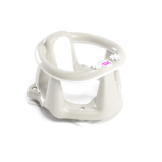 OK BABY Sedadlo do vany protiskluzové Flipper Evolution s přísavkami 6–15m White
