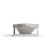 OK BABY Vanička skládací protiskluzová Onda Slim 0–12m Grey OK BABY Vanička skládací protiskluzová Onda Slim 0–12m Grey