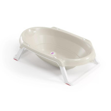 OK BABY Vanička skládací protiskluzová Onda Slim 0–12m White