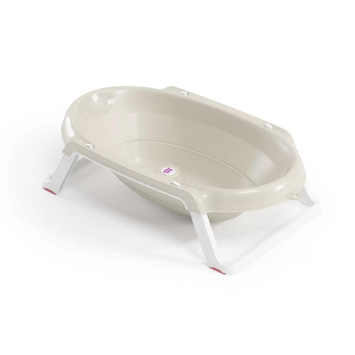 OK BABY Vanička skládací protiskluzová Onda Slim 0–12m White OK BABY Vanička skládací protiskluzová Onda Slim 0–12m White