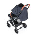 PETITE&MARS Kočárek sportovní Cross Anthracite Blue