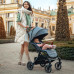 PETITE&MARS Kočárek sportovní Cross Anthracite Blue