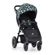 PETITE&MARS Kočárek Street+ Air Black Limited 100 Flowers