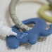 PETITE&MARS Kousátko silikonové Elefi  Cute Blue 0m+