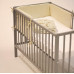 PETITE&MARS Mantinel ochranný do postýlky TILLY Light Grey 180 cm