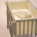 PETITE&MARS Mantinel ochranný do postýlky TILLY MAX Light Beige 360 cm