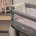 PETITE&MARS Napínací prostěradlo nepromokavé do malé postýlky Soft Dream Mini 84 x 50 White