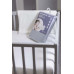 PETITE&MARS Napínací prostěradlo nepromokavé Soft Dream Dry 120 x 60 Grey