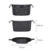 PETITE&MARS Organizér na kočárek Pocket Zip black