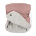 PETITE&MARS Rukávník / rukavice Jasie na kočárek Dusty Pink