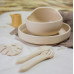 PETITE&MARS Set jídelní silikonový TAKE&MATCH 3 ks Desert Sand 6m+ PETITE&MARS Set jídelní silikonový TAKE&MATCH 3 ks Desert Sand 6m+