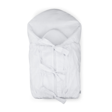 PETITE&MARS Zavinovačka šněrovací Nurse s pevnou kokosovou vložkou White 75x75 cm