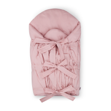 PETITE&MARS Zavinovačka šněrovací Nurse s pevnou kokosovou vložkou Dusty Pink 75x75 cm