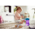 Philips AVENT Hrneček Grippy s jemnou hubičkou 300 ml dívka