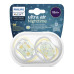 Philips AVENT Šidítko Ultra air noční 18m+, 2 ks
