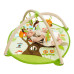 SKIP HOP Deka na hraní 5 hraček, polštářek Treetop Friends green-brown 0m+
