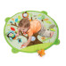 SKIP HOP Deka na hraní 5 hraček, polštářek Treetop Friends green-brown 0m+