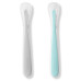 SKIP HOP Set jídelní s hrníčkem 5 ks Easy-Feed Mealtime Set Teal/Grey 6m+