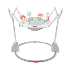 SKIP HOP Skákadlo/Aktivní centrum 2v1 Silver Lining Cloud™ 4m+
