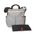 SKIP HOP Taška přebalovací Duo Signature grey melange