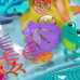 BABY EINSTEIN Podložka vodní 40x40 cm Sensory Splash™ 0m+