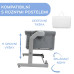 CHICCO Postýlka Next2Me Magic Evo - Dark Grey