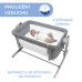 CHICCO Postýlka Next2Me Magic Evo - Grey Mist