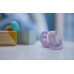 Philips AVENT Šidítko Ultrasoft Premium 0-6m fialová, 1 ks