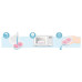 Philips AVENT Šidítko Ultrasoft Premium 0-6m fialová, 1 ks