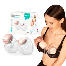 BABYONO Odsávačka mateřského mléka duo elektrická Double Twinny