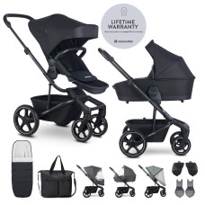EASYWALKER Kočárek kombinovaný Harvey⁵ Midnight Black XXL RWS