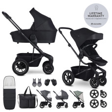 EASYWALKER Kočárek kombinovaný Harvey⁵ Midnight Black XXL AIR