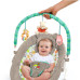 BRIGHT STARTS Lehátko vibrující s melodií Winnie the Pooh Dots & Hunny 0 m +, do 9 kg