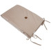 EKO Chránič do postýlky VELVET Bees Beige 180x35 cm EKO Chránič do postýlky VELVET Bees Beige 180x35 cm