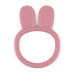 PETITE&MARS Kousátko silikonové Bunny Dusty Rose 0m+