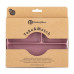 PETITE&MARS Talířek silikonový dělící oválný Take&Match Dusty Rose 6m+