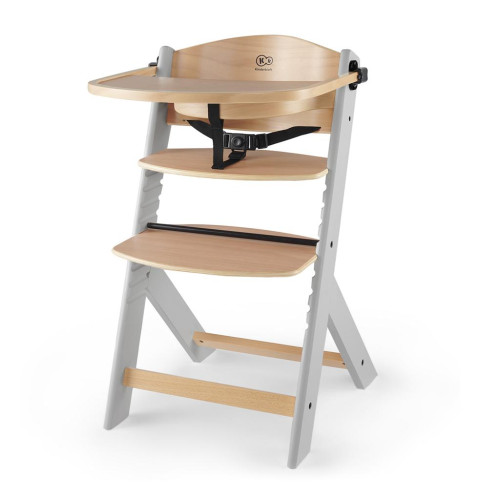 KINDERKRAFT Židlička jídelní Enock Grey wooden, Premium KINDERKRAFT Židlička jídelní Enock Grey wooden, Premium
