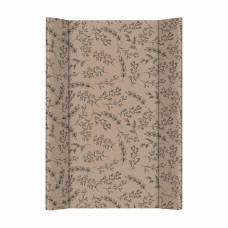 CEBA BABY Podložka přebalovací 2-hranná s pevnou deskou (50x70) Basic Flowers