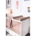 CEBA BABY Podložka přebalovací 2-hranná s pevnou deskou (50x70) Basic Flowers