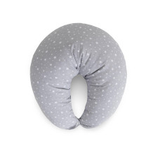 CEBA BABY Polštář na kojení Huggy (150x60x37) Basic Grey Stars