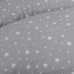 CEBA BABY Polštář na kojení Huggy (150x60x37) Basic Grey Stars
