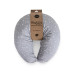 CEBA BABY Polštář na kojení Huggy (150x60x37) Basic Grey Stars