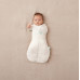 ERGOPOUCH Zavinovačka a pytel na spaní 2v1 Cocoon Oatmeal Marle 3-6 m, 6-8 kg, 2,5 tog