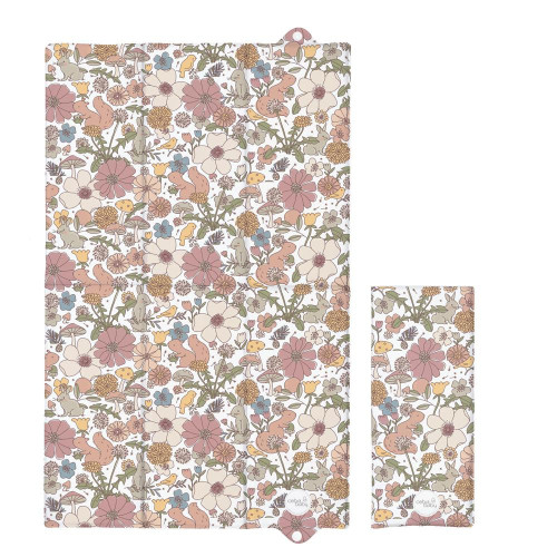 CEBA BABY Podložka přebalovací cestovní (60x40) Basic Garden CEBA BABY Podložka přebalovací cestovní (60x40) Basic Garden