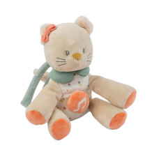 NATTOU Kočička plyšová hudební Lana 23 cm Mila, Zoe & Lana