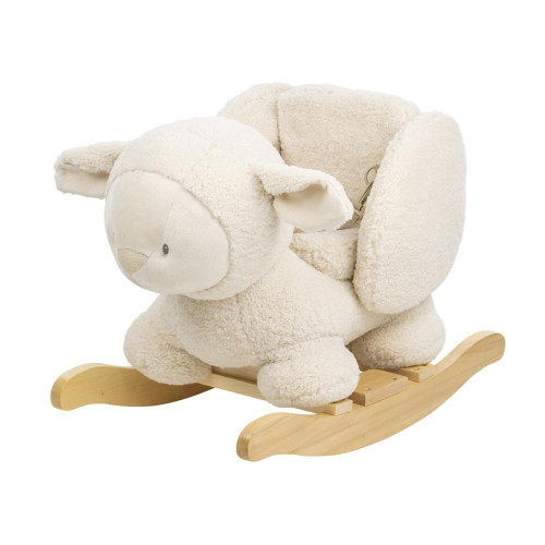 NATTOU Houpačka Teddy plyš ovečka ecru 10m+ NATTOU Houpačka Teddy plyš ovečka ecru 10m+