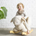 NATTOU Houpačka Teddy plyš ovečka ecru 10m+ NATTOU Houpačka Teddy plyš ovečka ecru 10m+