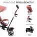 KINDERKRAFT Tříkolka Aston Rose pink